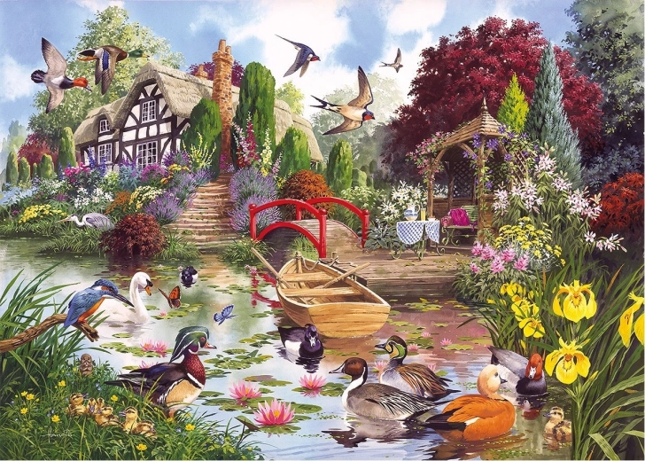 Four unique puzzles