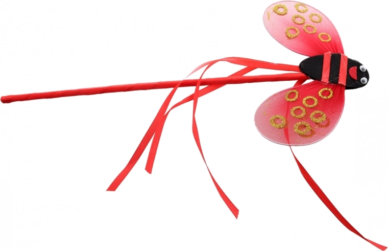 Magic wand with ribbons
