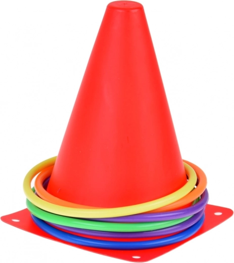 Värvilised koonused ja rõngad