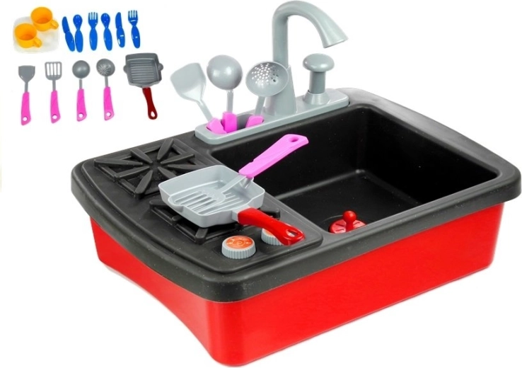 Double functionality of sink and stove