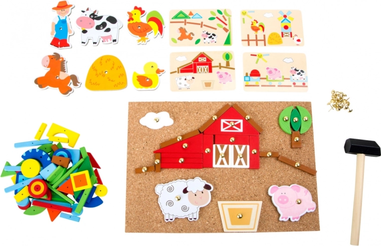Farm themes and colorful pieces
