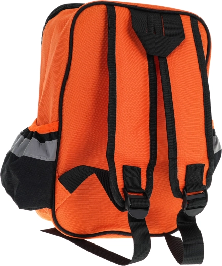 Practical backpack with pockets and adjustable straps