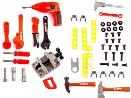 Komplektis üle 50 detaili