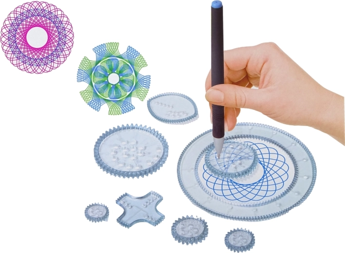 Creating precise spirals and ornaments