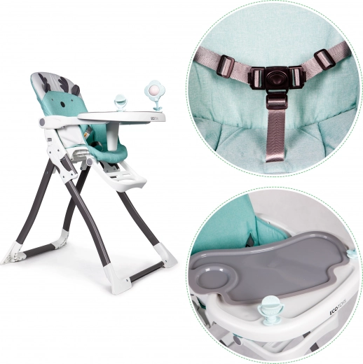 Kaheosaline kandik söömiseks ja mängimiseks