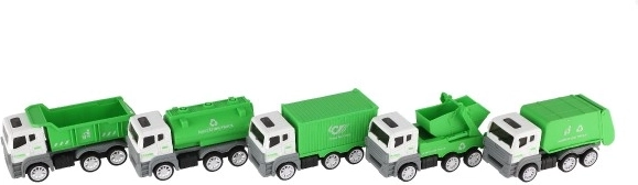 Five types of utility vehicles for richer play