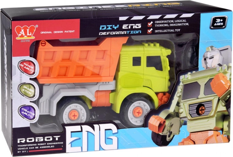 Two toys in one: car and robot