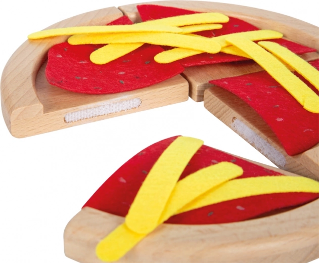 Creative ingredients and hook-and-loop slicing