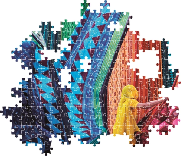 Colorful Fluttering Tissues motif