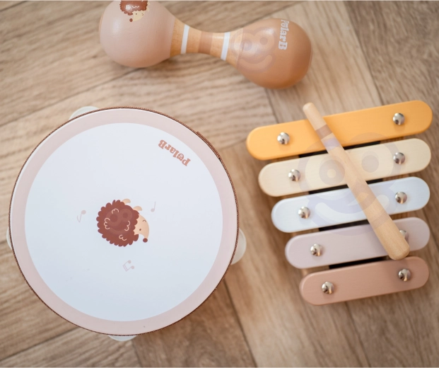 Pastellne disain siilimotiiviga