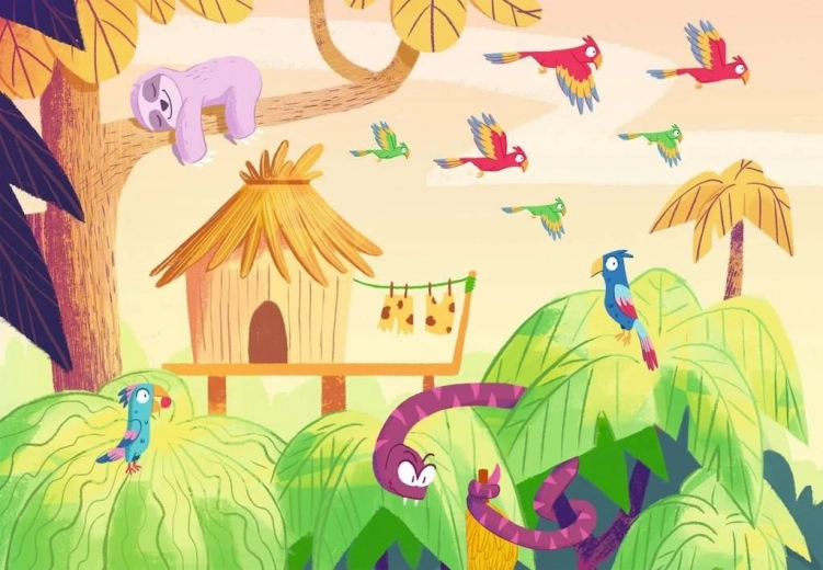Värvikad illustratsioonid ja kvaliteetne teostus
