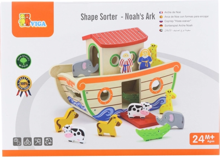 Learning through play: sorting shapes and animals