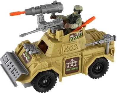 Realistlik vabalt veerev soomusmasin