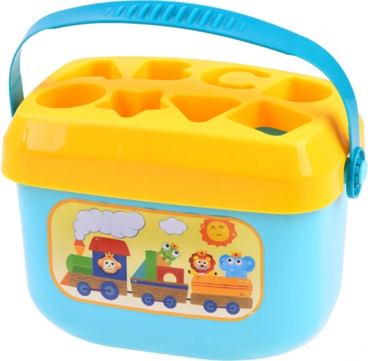 Practical bucket for trips and tidy-up