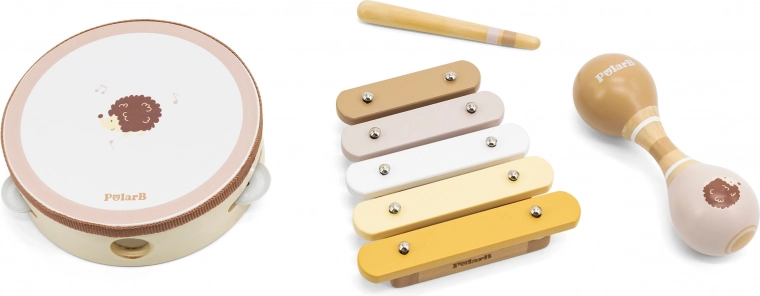 Ohutu puidust teostus kõige pisematele