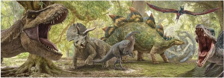 Detailed Dinosaur Illustrations