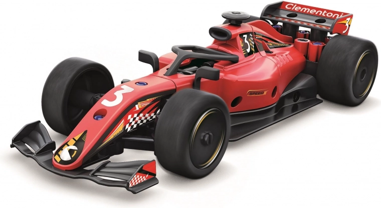 Build a racing vehicle with sporty aerodynamics