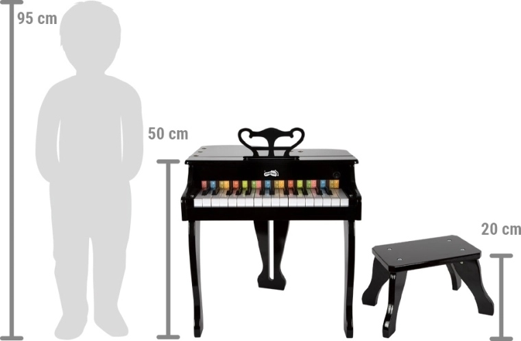 Täiskomplekt tabureti ja nootidega