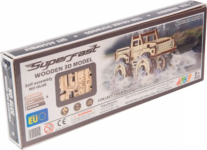 Easy glue-free assembly