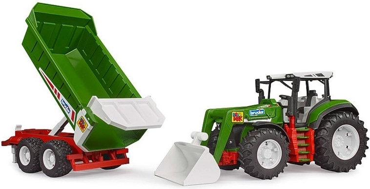 Detachable tipping trailer