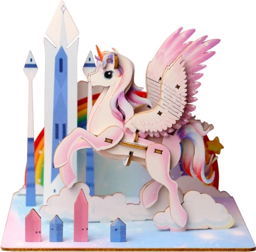 Magical design with colorful print