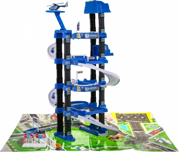 Viis taset lõbu rampide ja heliportiga