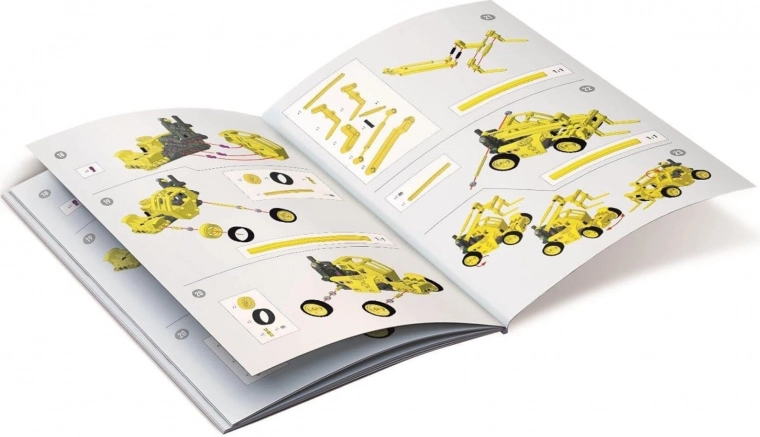 Illustrated manual and 3D instructions