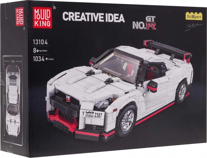 1034 pieces for a realistic model