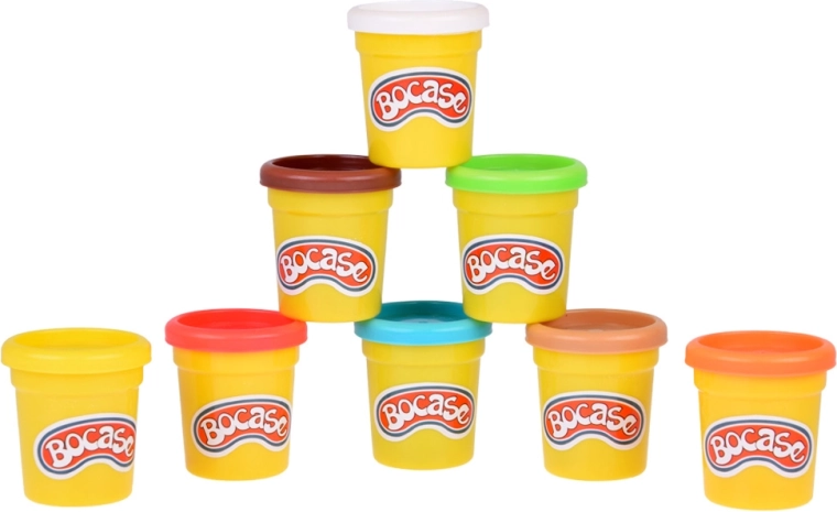 8 värvi pehmet plastiliini