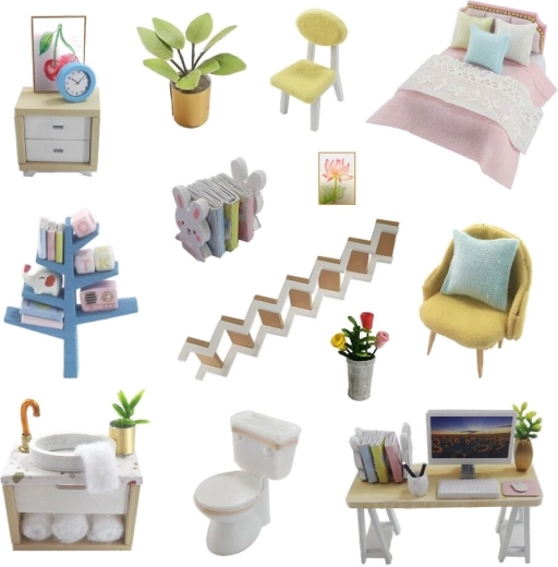 Rikas komplekt minivahendeid