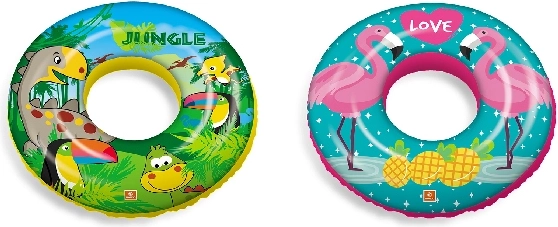 Unique flamingo and jungle design
