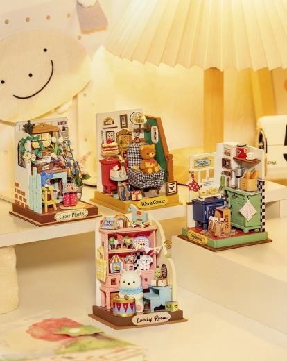 Võluv mini aed kui dekoratsioon