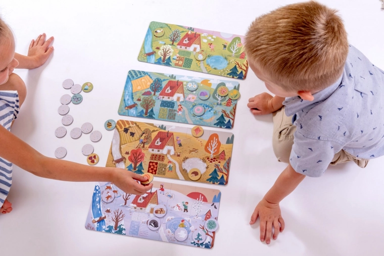 Õppimine läbi mängu Montessori järgi