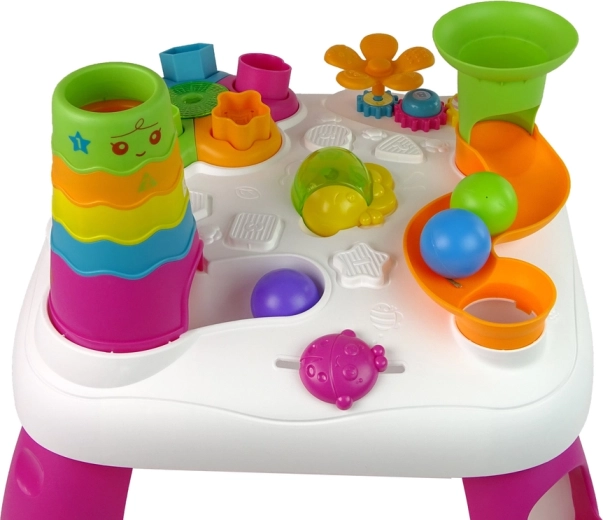 Action-packed marble run