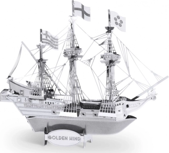 Laeva Golden Hind realistlik miniatuur
