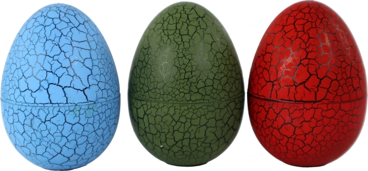 Kolm värvi pragunenud koore efektiga