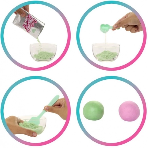 Colorful dough
