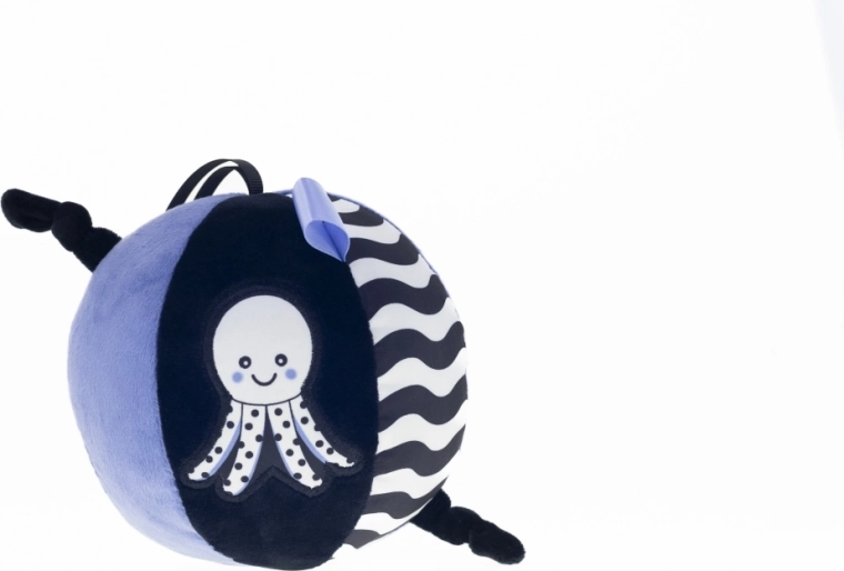 Soft plush and friendly design for the little ones