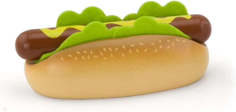 Realistlik puidust hot dog