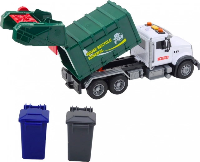 Moving parts and two bins