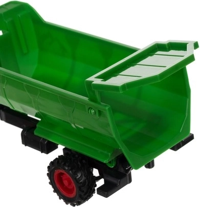 Töötav haagis kallurkastiga