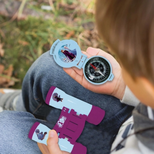 Varustus uurijatele: binokkel ja mängukompass