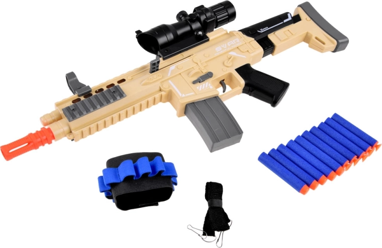 Safe foam ammo for action fun