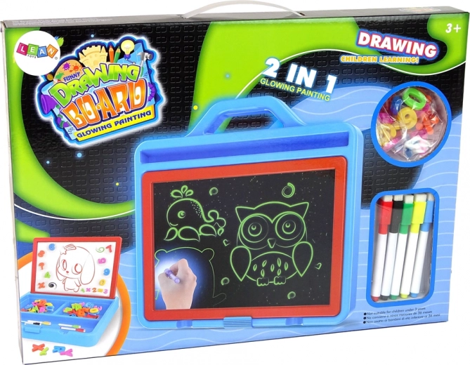 Vivid drawing with LED effect