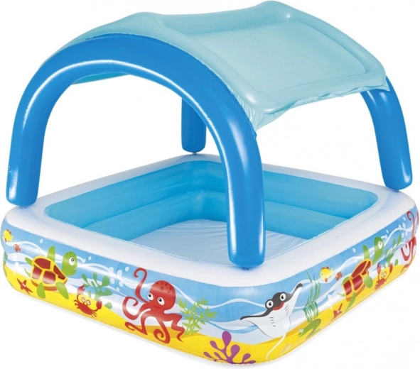 Täispuhutav varikatus kaitseks päikese eest