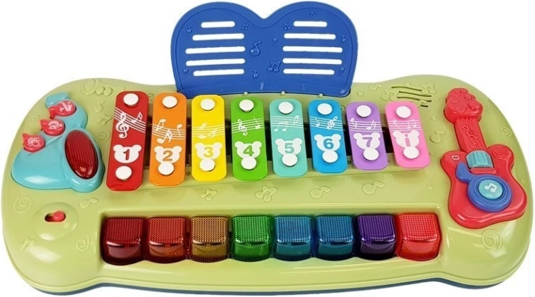 Colorful musical educational toy