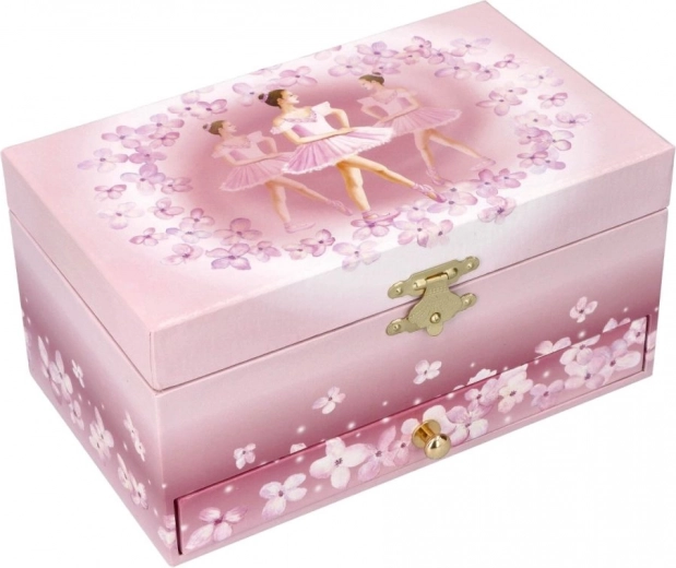 Võluv baletimotiiv ja õrn roosa kujundus