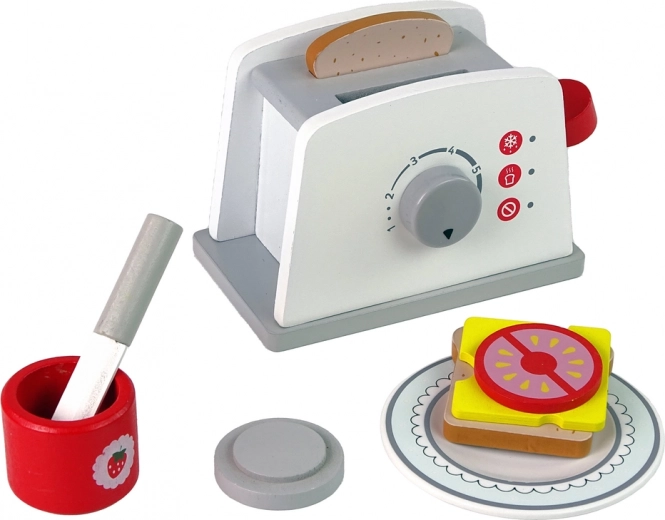 Realistic action with lever and knob