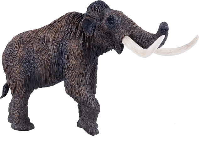 Realistic rendering of a woolly mammoth