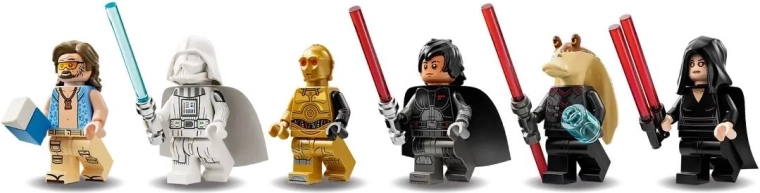 Kuus uut minifiguuri sarjast Rebuild the Galaxy